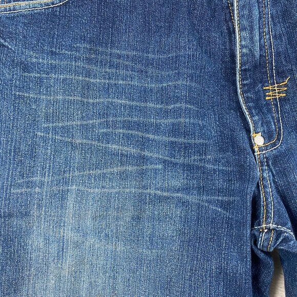 GB Design Lab Woman's Jeans 40x32 With Embroidered Back Pockets & Unique Stitche - Picture 5 of 16